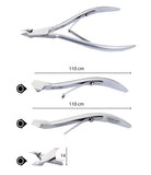 Nghia Cuticle Nipper Grey Plated C-07 (JAW 12)