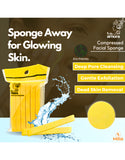 Amora Compressed Facial Sponge - Gentle Skin Cleansing