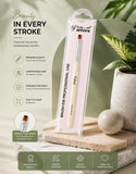 Amora Professional Flat Gel Applicator Brush #2 – Precision Nail Art & Builder Gel Brush
