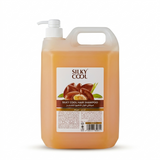 Silky Cool 5 Liter Professional Hair Shampoo – Nourishing Bulk Shampoo with Protein, Keratin, Olive, Milk, Aloe Vera & Natural Extracts for Hair Fall Control & All Hair Types