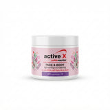 ActiveX Face & Body Lightening & Scrubbing Cream with Lavender – Gentle Exfoliating Face & Body Scrub – (150ml/500ml)