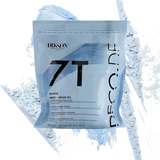 Dikson 7T Blue Keratin Bleaching Powder 500g – Professional Hair Bleach with Keratin & Argan Oil, Anti-Yellow Formula