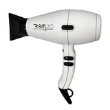 Ram Italian Hair Dryer -Ram Professional Hair Dryer 2400W – Italian Brushless Digital Motor, Lightweight & Quiet Blow Dryer with Ceramic Grill, Cool Shot, 4 Heat & 2 Speed Settings, Fast Drying, Anti-Frizz, Salon-Grade Tool