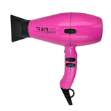 Ram Italian Hair Dryer -Ram Professional Hair Dryer 2400W – Italian Brushless Digital Motor, Lightweight & Quiet Blow Dryer with Ceramic Grill, Cool Shot, 4 Heat & 2 Speed Settings, Fast Drying, Anti-Frizz, Salon-Grade Tool