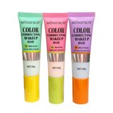 Mondsub Color Correcting Makeup Base 30g – Purple, Pink, Green Primer for Smooth, Even-Toned Skin