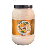 Silky Cool Face & Body Scrub 4000 ml – Apricot Exfoliating Scrub with Natural Walnut Shells – Deep Cleansing, Moisturizing & Brightening for Salons, Spas & Home Use