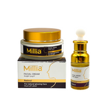 Millia Retinol Skincare – Facial Cream (100 ml) & Serum(40 ml) - Renew, Hydrate, and Rejuvenate Your Skin with Retinol