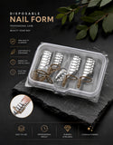Professional Aluminum Disposable Nail Forms (Set of 4 Styles)