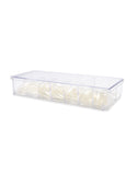 Professional Clear Full Cover Nail Extension Tips Set with Storage Case