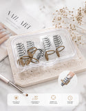 Professional Aluminum Disposable Nail Forms (Set of 4 Styles)