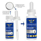 Pilot Minoxidil 5% Hair Regrowth Serum for Men & Women 3×60ml (3 Month Supply) – Extra Strength Topical Treatment for Thinning Hair (Vertex) – With Biotin, Ginseng & Herbal Extracts