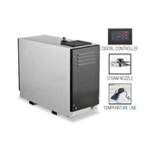 Pilot Steam Generator FAV Series 9KW / 12KW / 18KW – Self-Draining Commercial Steam Bath Machine | Stainless Steel, Auto Flush, Digital Touchscreen Controller | For Spa, Hammam, Gym & Home Use