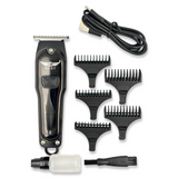 Pilot P-9317 Cordless Hair Clipper  – Rechargeable Trimmer with Type-C Charging, Detachable Blade, 5 Guide Combs (1–5mm), Low Noise, 60-Min Runtime