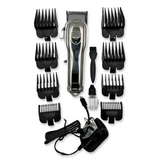 Pilot P-9518U Professional Hair Clipper – Cordless & Corded, 2000mAh Lithium Battery, Adjustable Blade, 8 Guide Combs, Low Noise, LCD Display, Barber-Grade Grooming Tool