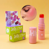 Mondsub Cheek & Lip tint Jelly Stick 5 g – Hydrating, Long-Lasting, Buildable Lip and Cheek Tint in Hibiscus Red, Rose Pink & Amethyst