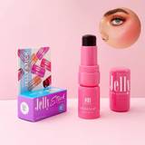 Mondsub Cheek & Lip tint Jelly Stick 5 g – Hydrating, Long-Lasting, Buildable Lip and Cheek Tint in Hibiscus Red, Rose Pink & Amethyst