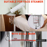 Jully France Glass Steamer Jar P-03 for Facial Steamer Machine Models 10 & 13 – Transparent Replacement Glass Reservoir