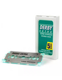 Derby Extra Stainless Double Edge Blade - Box of 20 Packs (Green)