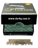 DERBY PROFESSIONAL SINGLE EDGE PREMIUM 100 BLADES (BLACK)
