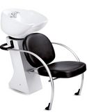 DI Shampoo Chair 1896 Black - Premium Salon and Spa Chair