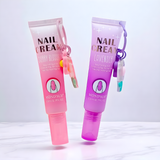 Mondsub Nail Cream 20ml (1 pc)  – Cherry Blossom & Lavender, Nail Strengthening, Repair & Moisturizing Cream for Brittle, Dry, Damaged Nails & Cuticle Care