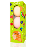 Delia Fizzing Bath Bombs 100 * 3 - Orange, Watermelon, and Forest Fruits