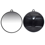 Round Handheld Mirror with Handle Q-29 –  Mirror for Salon, Makeup, and Personal Use