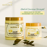 ActiveX Hair Mayonnaise With Egg & Olive Oil Extract  1000 ml -  Rich Hair Mask for Healthier, Shinier, and Softer Hair