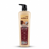Active X Cocoa Butter and Coconut Oil Body Lotion 1000ml moisturizing lotion for dry skin UAE