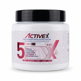 ActiveX 5-in-1 Face and Body Exfoliating Cream 500ml with Aloe Vera and Vitamin E