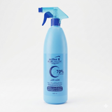 ActiveX Blue Crescent 70% Isopropyl Alcohol disinfectant spray 1000ml with trigger for professional salon use Blue