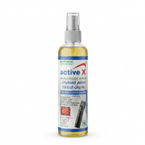 ActiveX ActiveCide 250ml disinfectant spray bottle for salon and barber instrument cleaning on white background