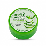 ActiveX Aloe Vera Moisturizing Gel 300ml – Hydrating & Brightening Face & Body Gel – Lightweight Non-Sticky Skin Care UAE