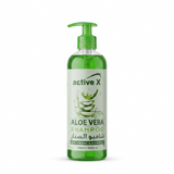 ActiveX aloe vera shampoo 500ml front view hydrating shampoo for dry scalp and daily hair care UAE