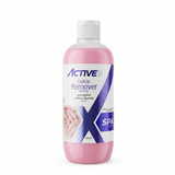 Bottle of ActiveX Cuticle Remover on a white background