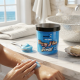 ActiveX foamy slime scrub helping cleanse and exfoliate skin for a smoother feel
