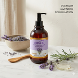 Lavender post epilation cleansing oil 500ml soothing after waxing oil for sensitive skin