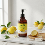 Lemon post waxing cleansing oil 500ml refreshing oil for wax residue removal and clean skin