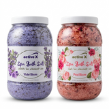 ActiveX spa bath salt 5kg petal bloom and violet bloom variants mineral bath soak UAE