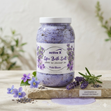 ActiveX spa bath salt 5kg violet bloom lavender bath soak for calming and stress relief