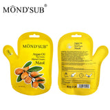 Mondsub Argan Oil Deep Nourishing Hand Mask – Moisturizing & Softening Gloves for Dry Hands- 1 Pair