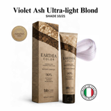 BBCOS EARTHIA COLOR Nathue Complex Ammonia-Free Vegan Permanent Hair Color 100ml – 10.21 – Violet Ash Ultra-light Blond