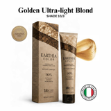 BBCOS EARTHIA COLOR Nathue Complex ammonia-free vegan permanent hair color 100ml in shade Golden Ultra-light Blond