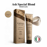 BBCOS EARTHIA COLOR Nathue Complex ammonia-free vegan permanent hair color 100ml in shade Ash Special Blond