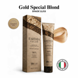 BBCOS EARTHIA COLOR Nathue Complex ammonia-free vegan permanent hair color 100ml in shade Gold Special Blond