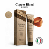 BBCOS EARTHIA COLOR Nathue Complex ammonia-free vegan permanent hair color 100ml in shade Copper Blond