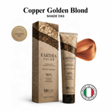 BBCOS EARTHIA COLOR Nathue Complex ammonia-free vegan permanent hair color 100ml in shade Copper Golden Blond