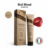 BBCOS EARTHIA COLOR Nathue Complex ammonia-free vegan permanent hair color 100ml in shade Red Blond