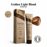 BBCOS EARTHIA COLOR Nathue Complex ammonia-free vegan permanent hair color 100ml in shade Golden Light Blond