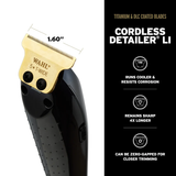 WAHL Barber Cordless Combo (Magic Clip & Detailer ) Black